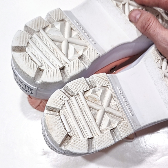 Converse Chuck Taylor All Star Lugged Womens 7 US High Top Pink Quartz 571726C - Picture 9 of 11